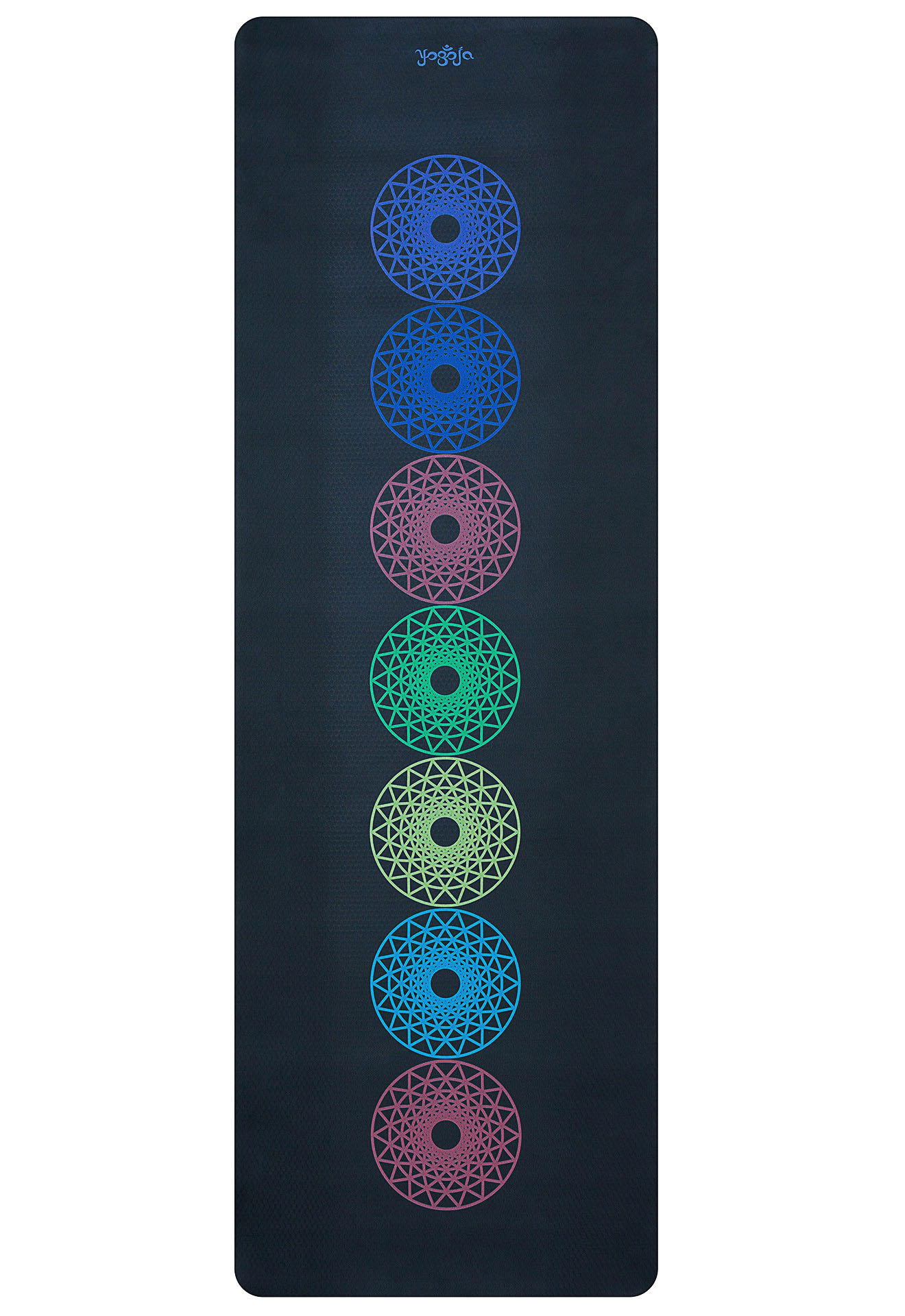 Chakra Yoga Mat with unique yoga mat design by YOGOJA